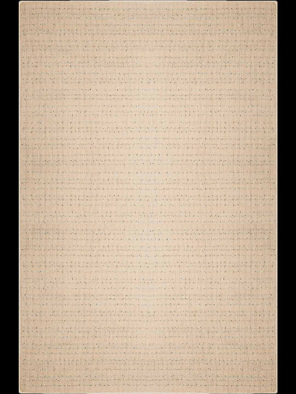 The Tribe Home Fritz floor rug in colour Sand/Pink shown from above