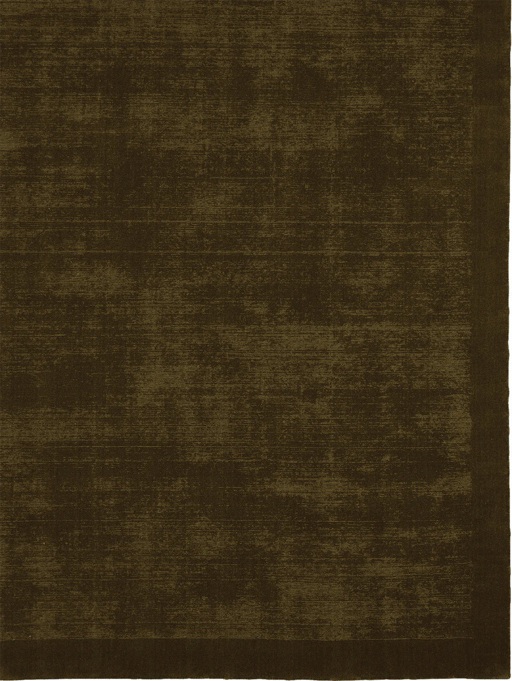 Textural detail of the Tribe Home NZ Tait wool rug in colour Olive