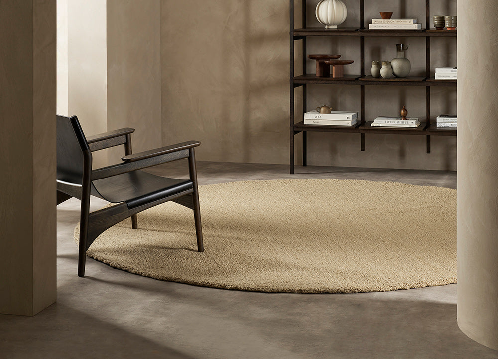 Round Floor Rugs | Indoors and Outdoors | Wool, Jute, PET– Ink & Brayer ...