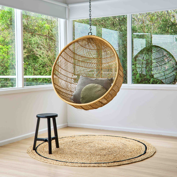 Cooper Jute Round Rugs - Small and large round rug 