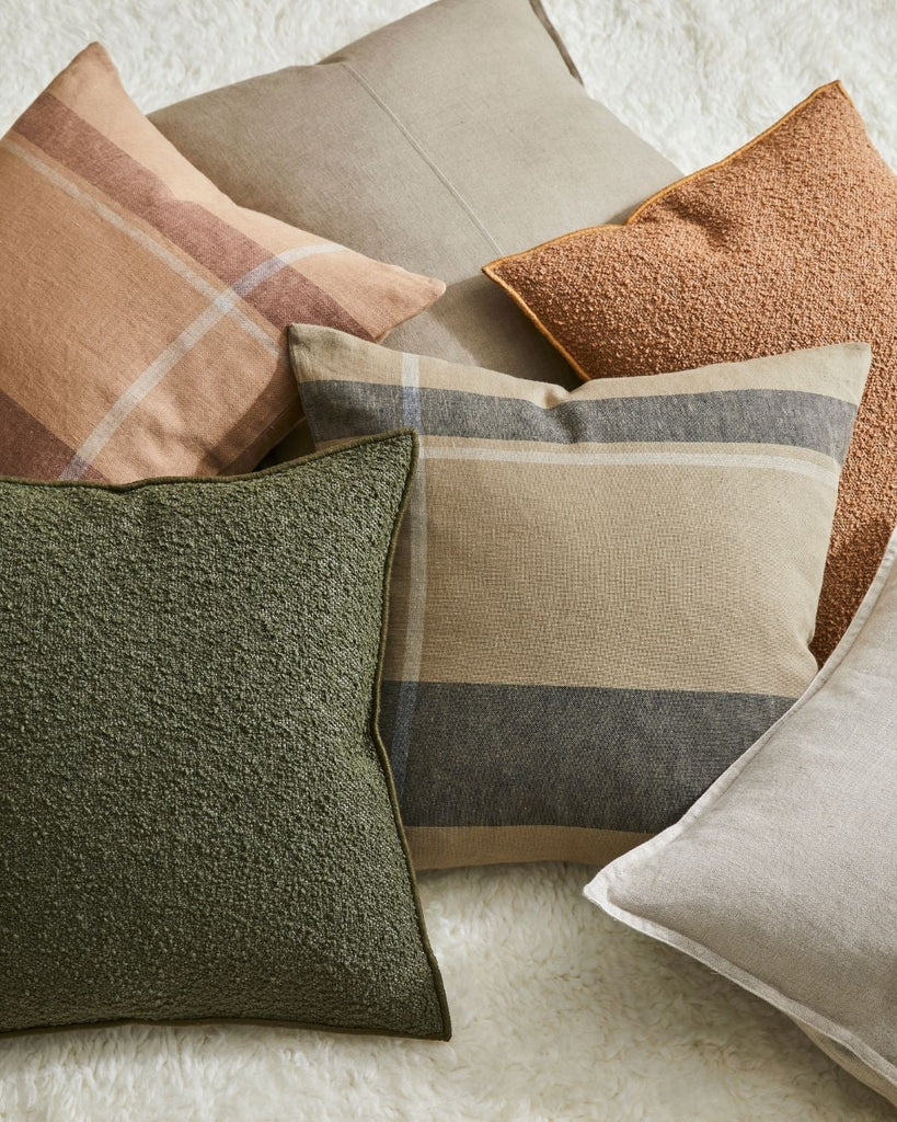 A selection of beautiful Weave Home nz cushions