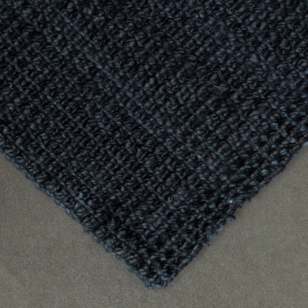 Graphite Jute Rug