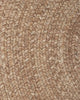 Detail view of the weave of Mornington rug in Teak by Baya NZ