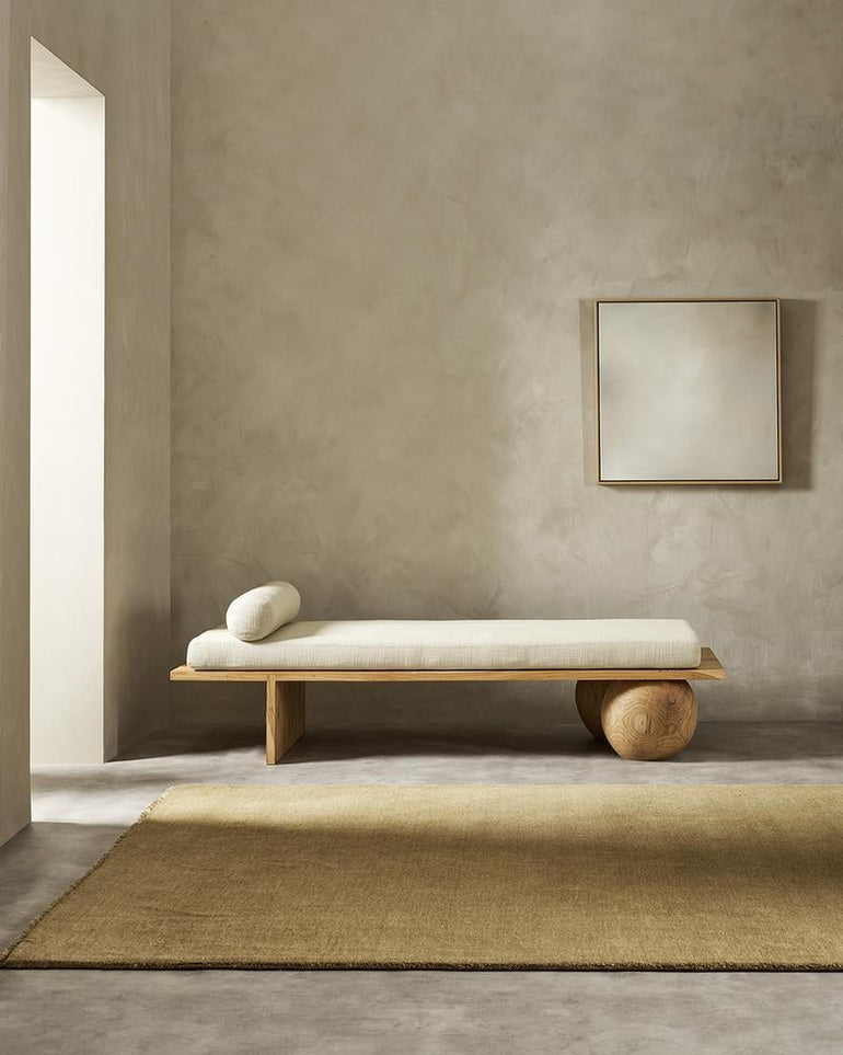 Baya Sandringham 100% NZ Wool Rug - Fenugreek– Ink & Brayer Australia