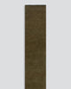 The olive green 'Moss' Sandringham wool runner rug by Baya, seen in full from above.