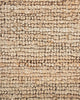 Close up of Baya's Papeete jute runner rug showing the modern bobbly weave