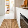Wool and jute runner - Kitchen runner - Hallway runner 