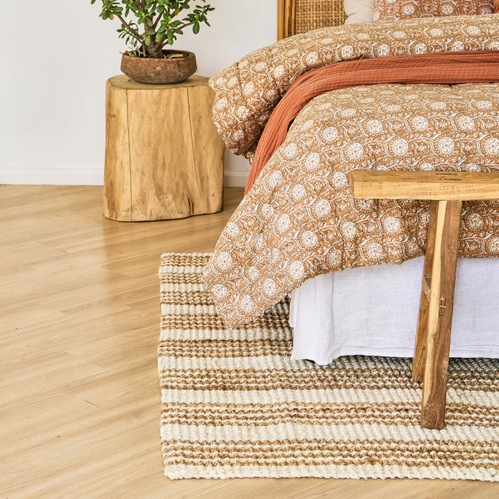 Stripe rug