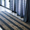 Jones stripe jute runner rug