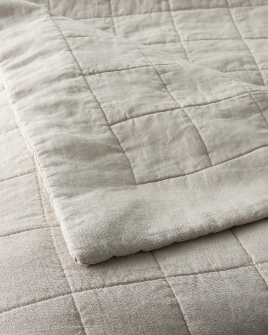 Coverlets Neutral Ravello Linen Coverlet - Bone by Weave Home– Ink & Brayer Australia