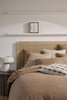 Bedding and cushions in a stylish bedroom, by Weave Home nz