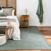 Carter Forest wool and jute rug