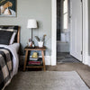 Wool and jute zebra home rug