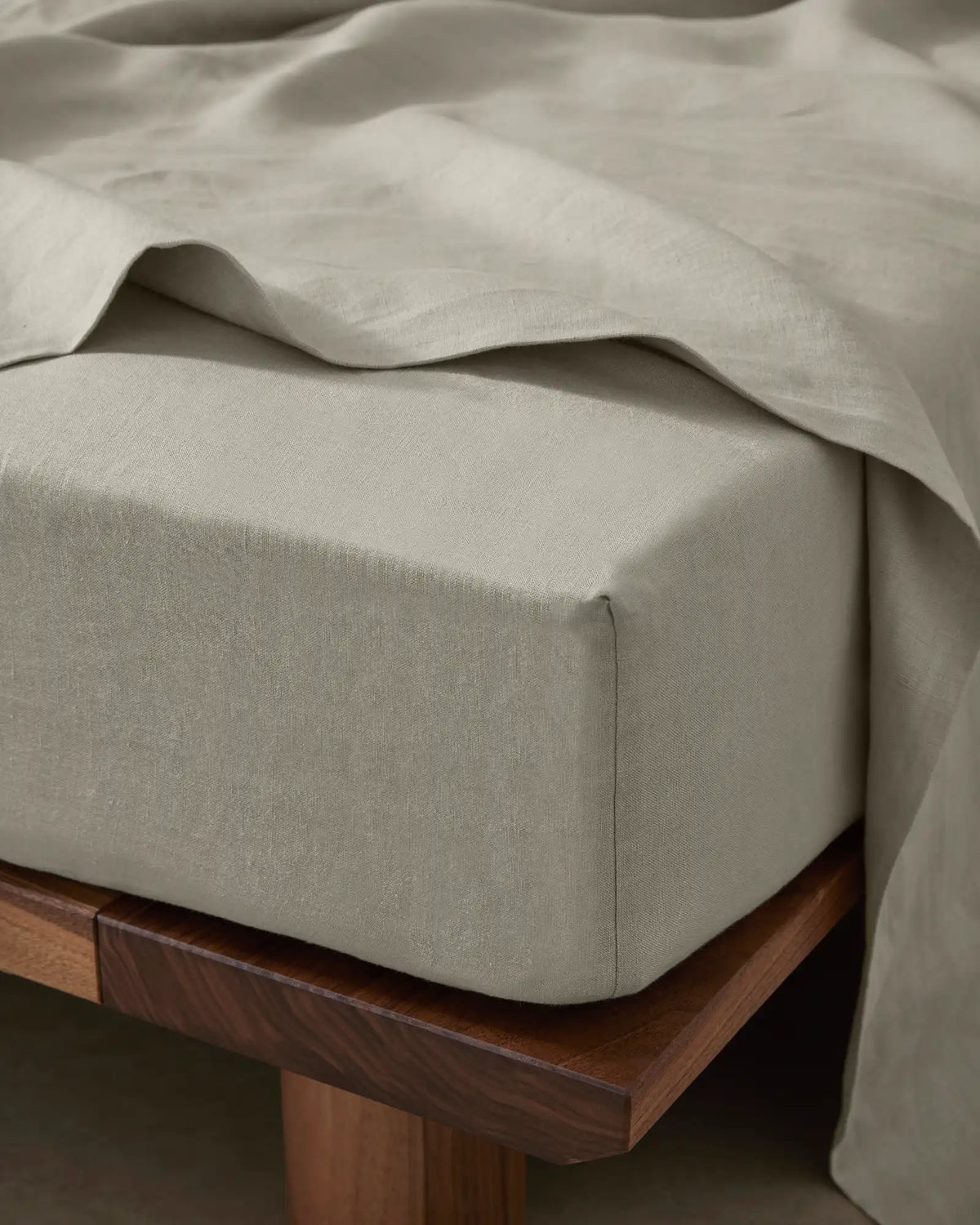 Ravello Linen Fitted Sheet - Bone | Weave Home Bed Linen– Ink & Brayer ...