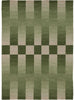 Tribe Home NZ Astor rug green wool checker