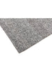 Tribe Home nz Aero rug in silver - corner detail