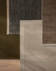 Weave Home NZ wool dlose-up of textured rugs, brown, sand and navy 
