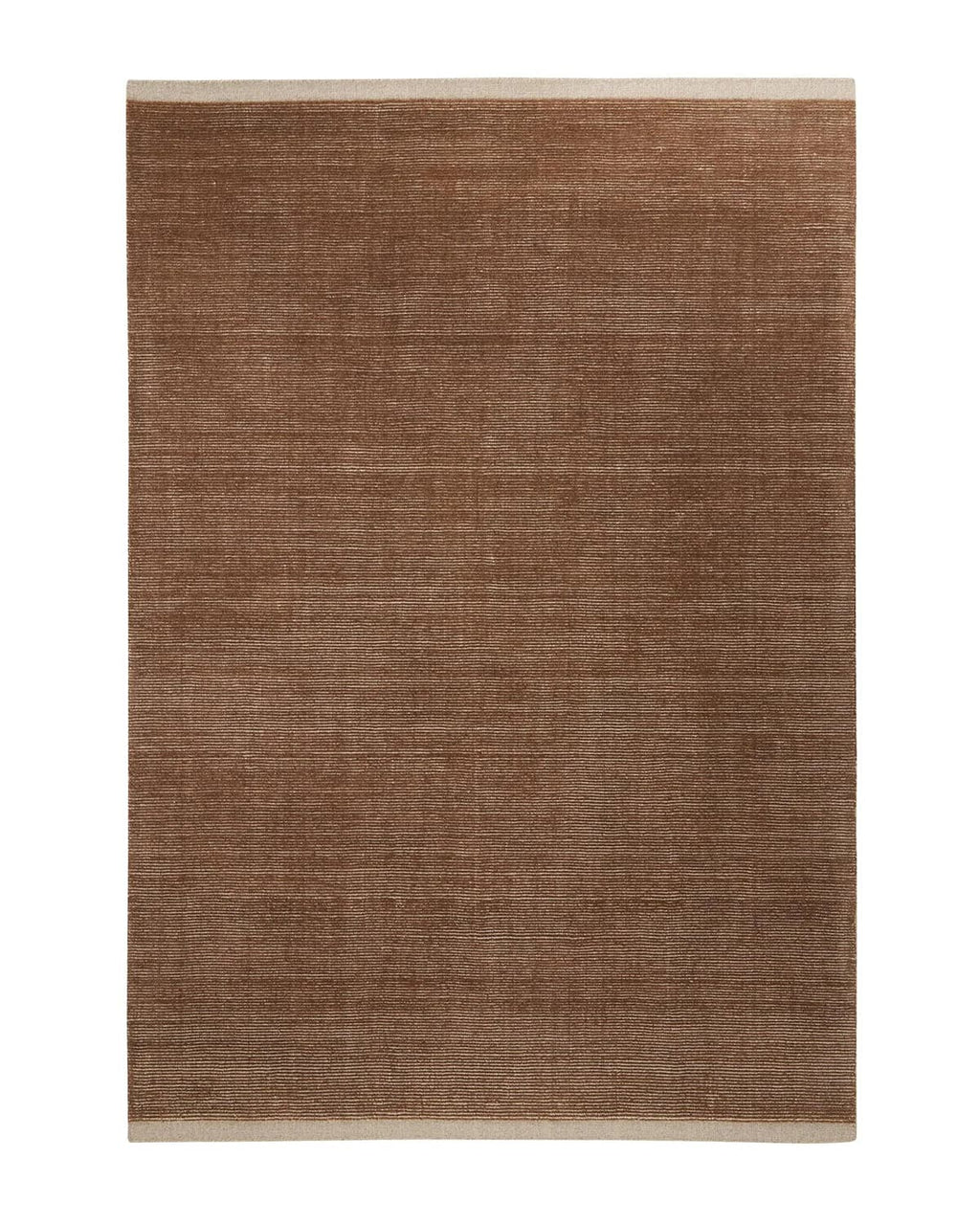 Weave Home NZ wool image of whole amber brown rug 