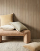 Four colours int he Francesca velvet-look cushion by weave Home nz