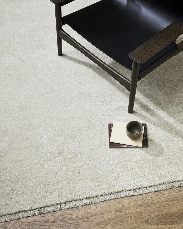 100% NZ Wool Rug in Creamy White | Baya's Sandringham Merino– Ink ...