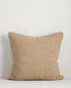 Baya Alden linen cotton blend cushion in Oat on a plain background