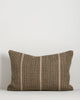 Baya Shore recycled PET outdoor lumbar cushion in Mangrove, full front view
