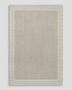 A full view of the San Jose rug by Baya NZ in neutral tones 