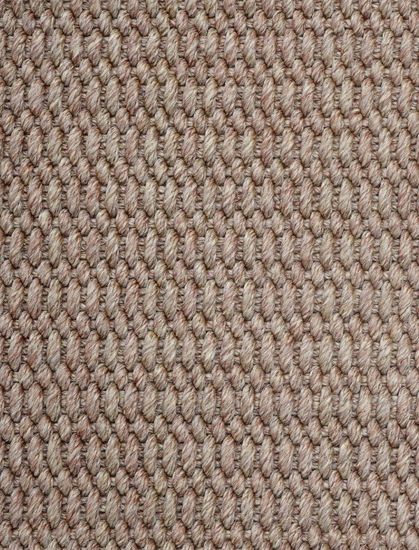 By Carmont Bisque floor rug in Natural, close-up of the dense textured weave