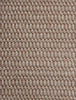 By Carmont Bisque floor rug in Natural, close-up of the dense textured weave