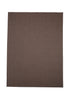 By Carmont Aman floor rug in Coffee, full flat lay on a plain background.