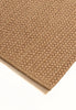 By Carmont Aman floor rug in Natural, corner and edge detail