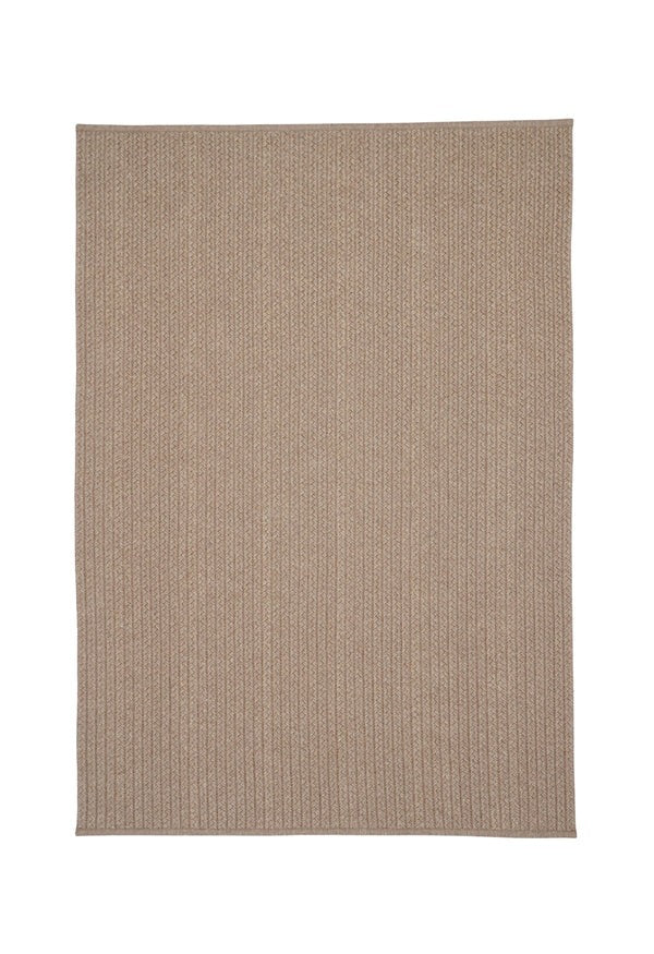 By Carmont Aman floor rug in Natural, full flat view