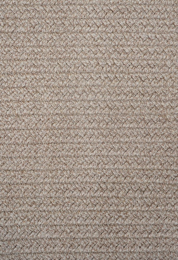 By Carmont Aman runner in Sandstone, close view of the braided texture