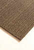 By Carmont Aman Runner in Topaz, corner detail showing the edge binding