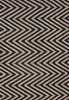 By Carmont Bhumi Floor Rug in Seraphic, close-up of the chevron weave texture