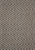 By Carmont Bhumi Floor Rug in Umber, close-up of the chevron weave texture
