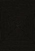 By Carmont Capella floor rug in Sable, close view of the diamond weave texture