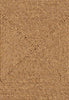 By Carmont Capella runner in Natural, close view of the diamond weave texture