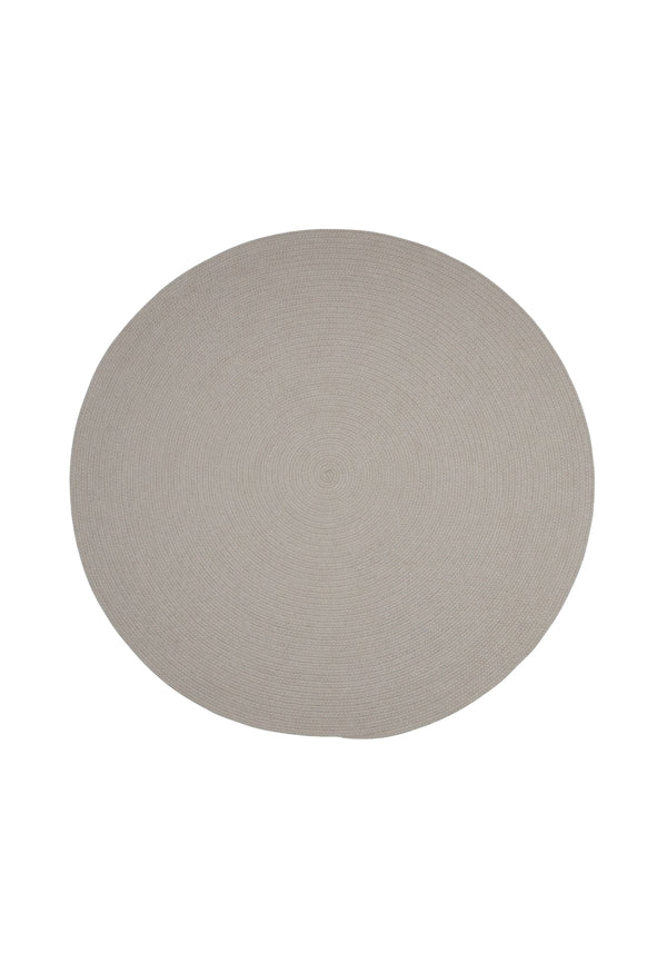 By Carmont Grange Floor Rug in Cameo, round rug, flat product shot on white background
