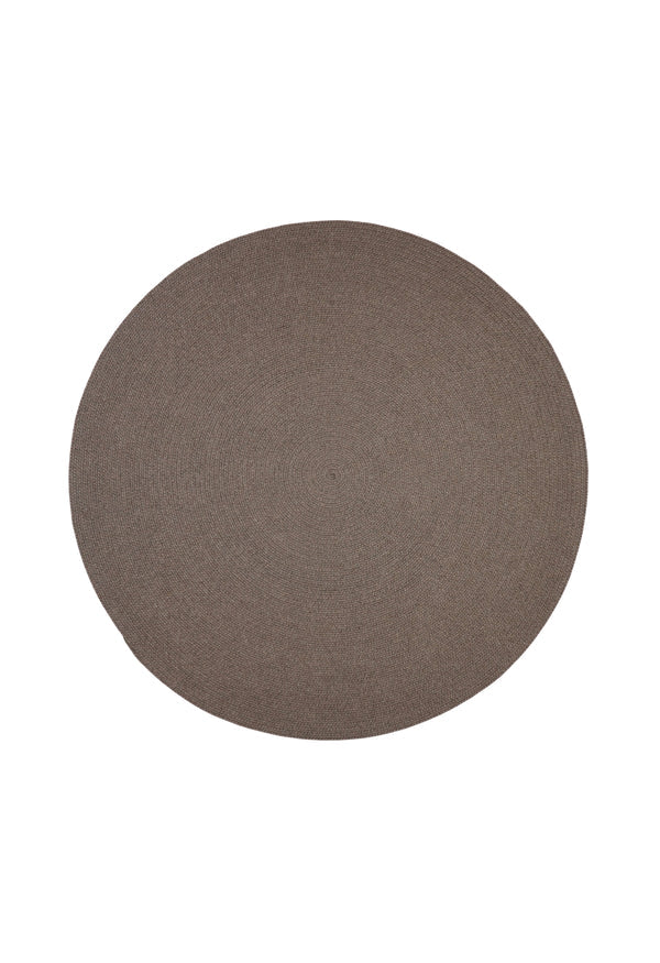 By Carmont Grange Floor Rug in Topaz, round rug, flat product shot on white background