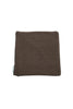 By Carmont Huxley cushion cover in Coffee, 65 x 65cm, flat lay