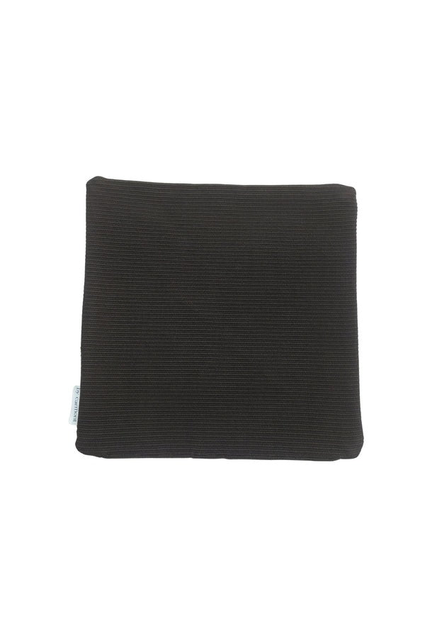 By Carmont Huxley cushion cover in Sable, 65 x 65cm, flat lay