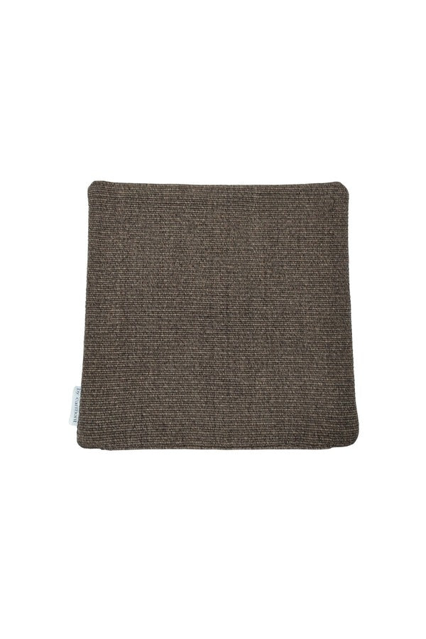 By Carmont Huxley cushion cover in Topaz, 65 x 65cm, flat lay
