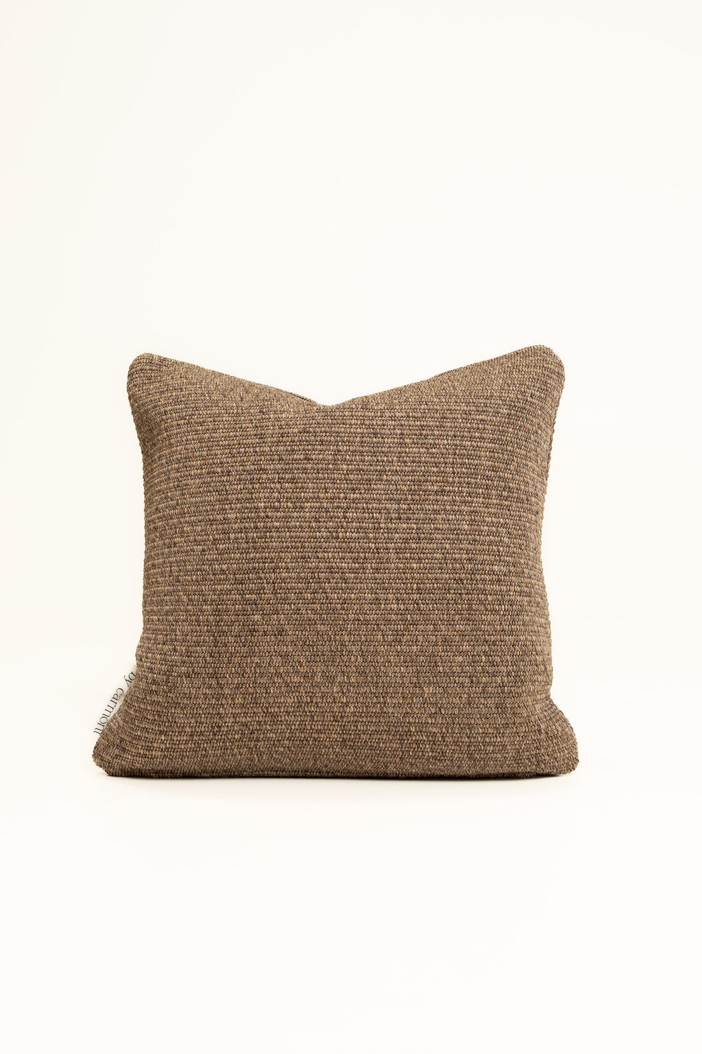 By Carmont Huxley cushion cover in Topaz, 65 x 65cm, front view on a white background