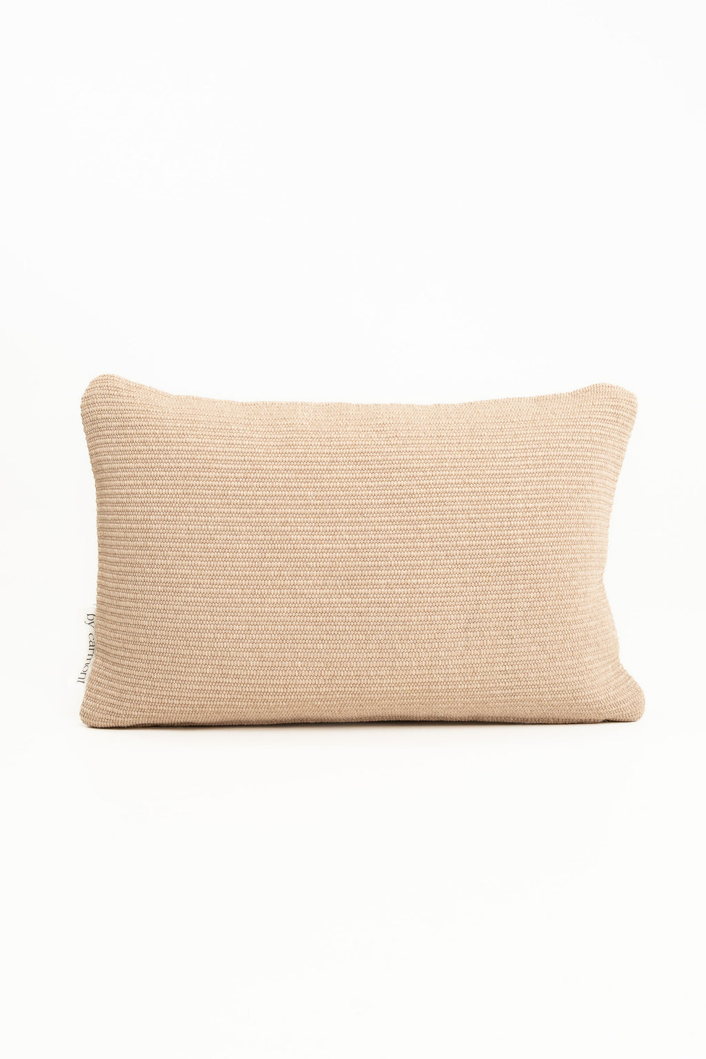 By Carmont Leroy cushion cover in Cameo, plumped front view on a white background