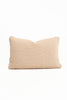 By Carmont Leroy cushion cover in Cameo, 40 x 60cm, front view on a white background