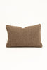 By Carmont Leroy cushion cover in Natural, 40 x 60cm, front view on a white background