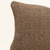 By Carmont Leroy cushion cover in Topaz, close-up of a corner showing the woven texture