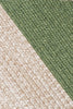 By Carmont Marvell runner in Willow, close view of the woven texture where the pattern's two tones meet