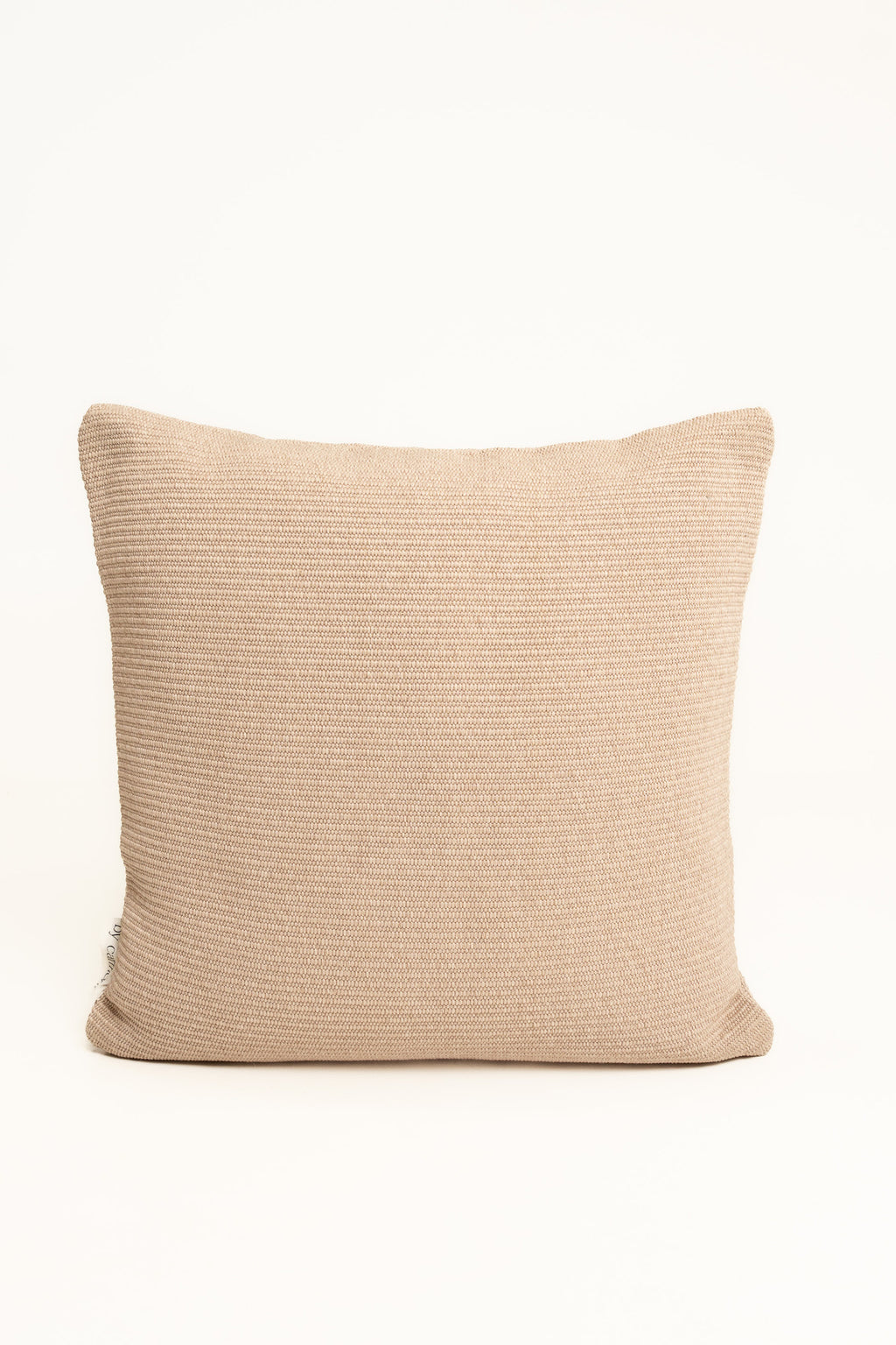 By Carmont Wren cushion cover in Cameo, plumped front view on a white background